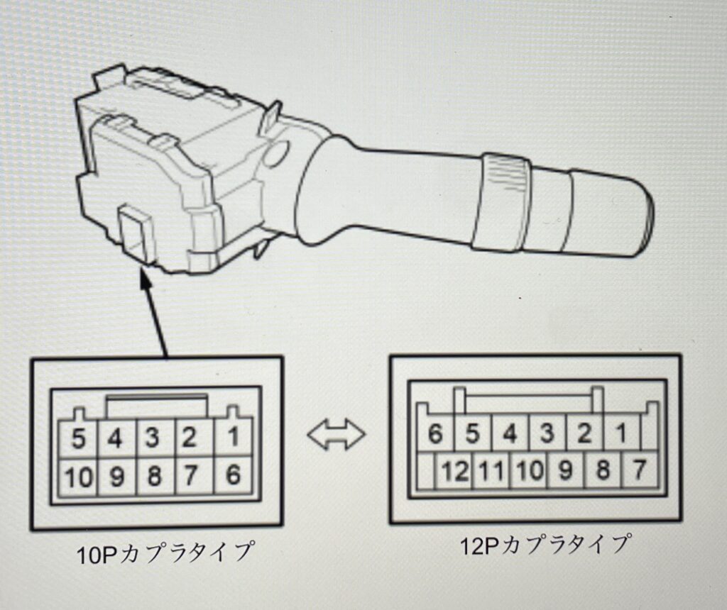 ワイパースイッチの絵