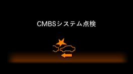 CMBSシステム点検の表示