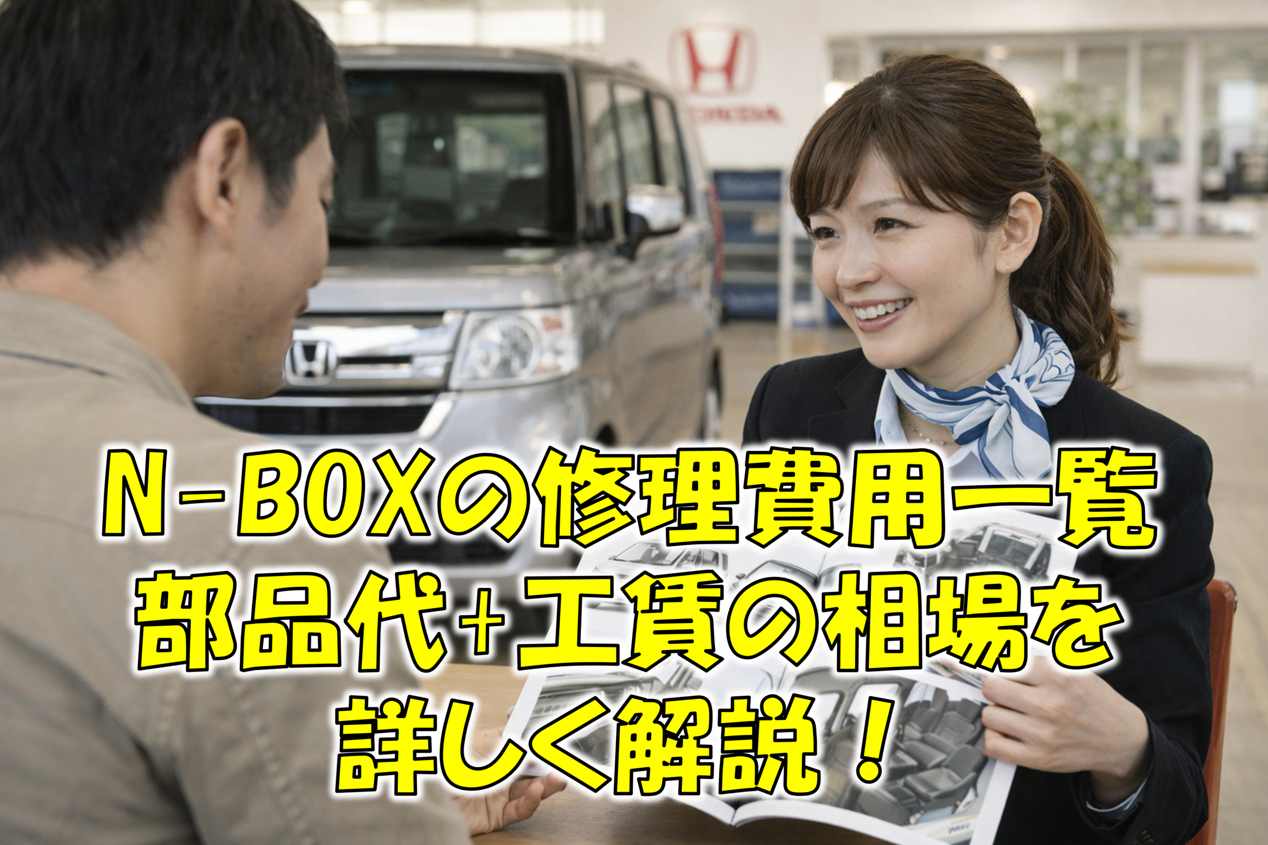 N-BOXの修理費用一覧 部品代+工賃の相場を詳しく解説！